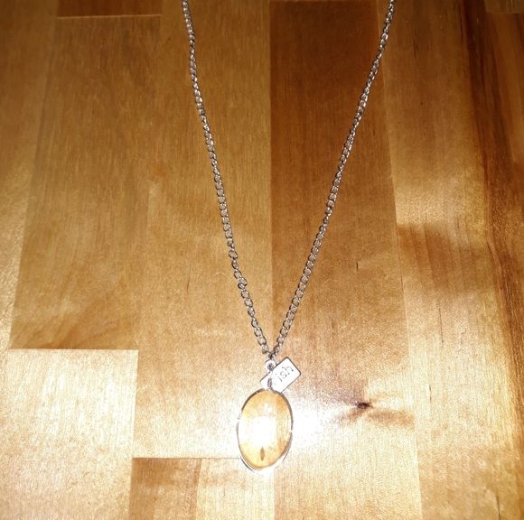 Dandelion Wish Oval Necklace - Picture 5 of 6